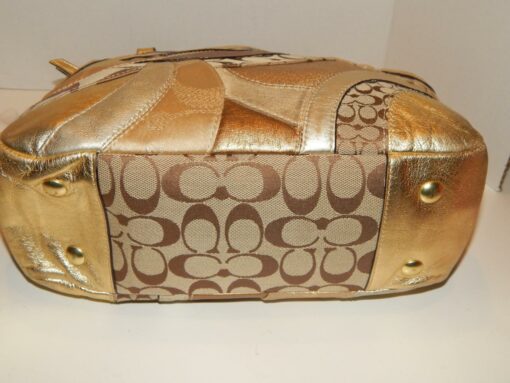 Coach Gallery Patchwork Legacy Signature C Leather Tote - Image 3