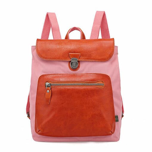 NWT Tsd Brand Valley Trail Coated Canvas Backpack/ MSRP $180 - Image 2