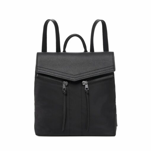 BOTKIER New York Black Nylon Trigger Backpack - Image 2