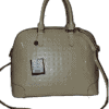 Arcadia Daisy Patent Leather Grab Handbag
