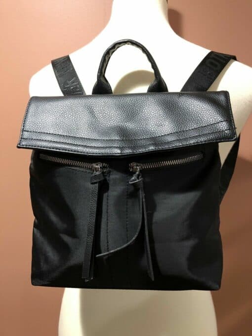 BOTKIER New York Black Nylon Trigger Backpack - Image 3