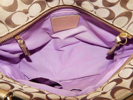 Coach Gallery Patchwork Legacy Signature C Leather Tote - Image 5
