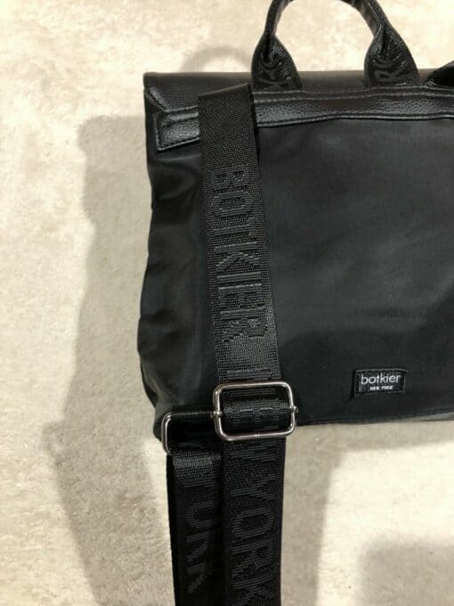 BOTKIER New York Black Nylon Trigger Backpack - Image 4