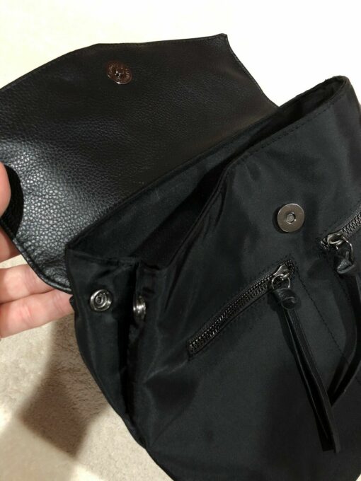 BOTKIER New York Black Nylon Trigger Backpack - Image 5