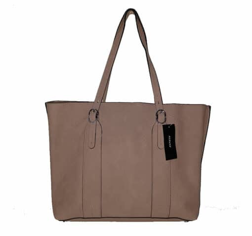 Alfani Women's Tote Handbag Multi Compartments, Parchment Snake