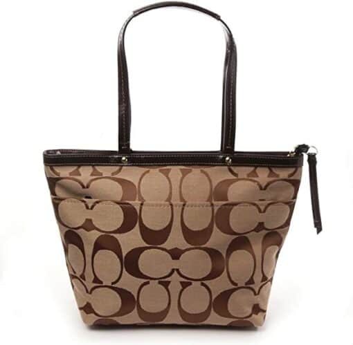 Coach Signature Stripe Tote - F21950 - Image 3