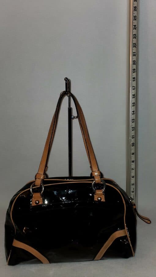 Coach Peyton Embossed Patent Leather Satchel - Image 3