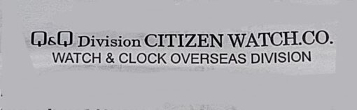 Q&Q Digital Mens Watch/ by CITIZENS Corp. - Image 4