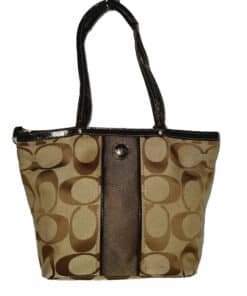 Coach Signature Stripe Tote - F21950