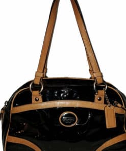 Coach Peyton Embossed Patent Leather Satchel
