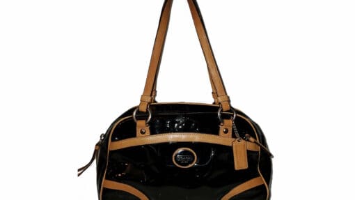 Coach Peyton Embossed Patent Leather Satchel