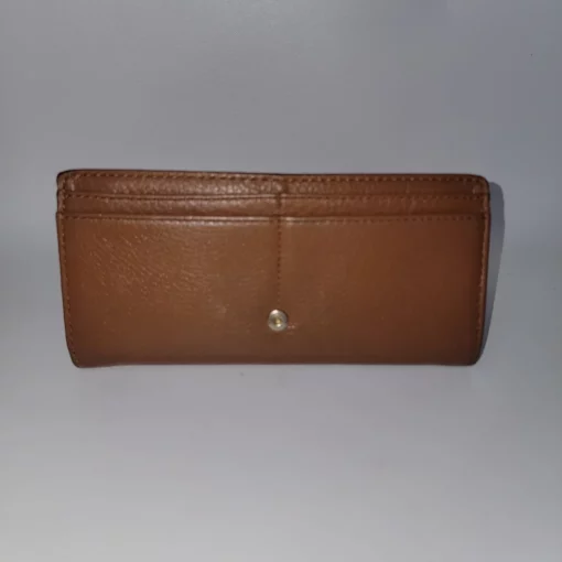 MICHAEL KORS Pebbled Leather Zip Wallet. - Image 5
