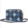 Michael Kors Camera Woven Leather Cross-Body