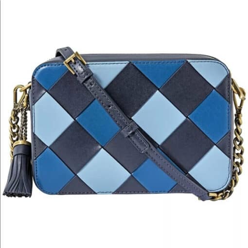 Michael Kors Camera Woven Leather Cross-Body - Image 3