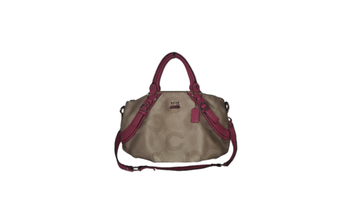 Coach Madison Sophia Dotted OP Art Satchel - Image 4