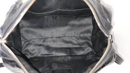 COACH F17186 LEATHER INLAID CONVERTIBLE SATCHEL BAG - Image 7