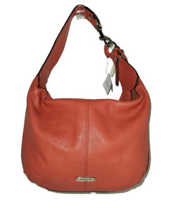 COACH AVERY F23960 BLACK PEBBLED LEATHER BAG TASSEL HOBO SHOULDER PURSE
